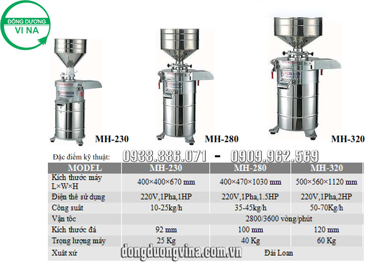 Máy xay vắt đài loan