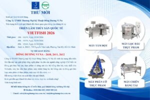 THÔNG BÁO TRIỂN LÃM THỦY SẢN QUỐC TẾ – VIETFISH 2026